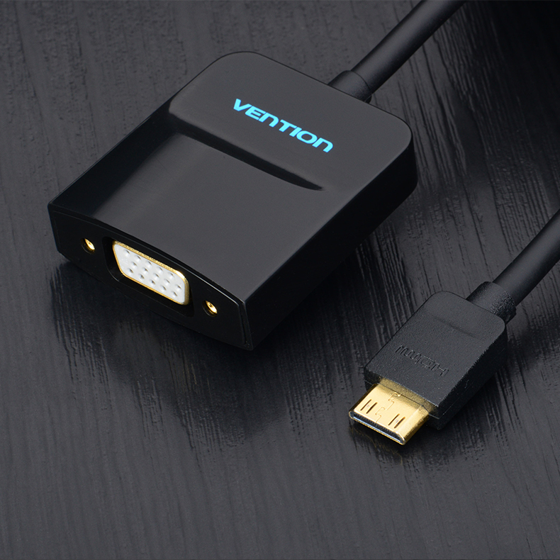 Cáp chuyển đổi Mini HDMI sang VGA Vention AGABB